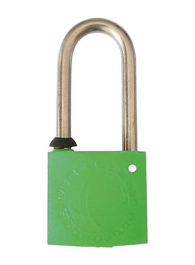 圣一智控SY30mm-40mm 不锈钢锁梁塑钢梅花锁（计价单位：个）绿色