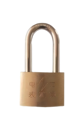 圣一智控SY35mm-40mm 不锈钢锁梁铜十字锁（计价单位：个）黄色