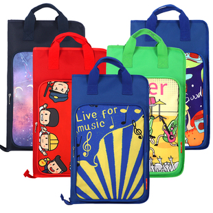 jinchuan大鼓棒包架子鼓鼓棒包双背儿童鼓槌包装 12付鼓锤鼓棒袋