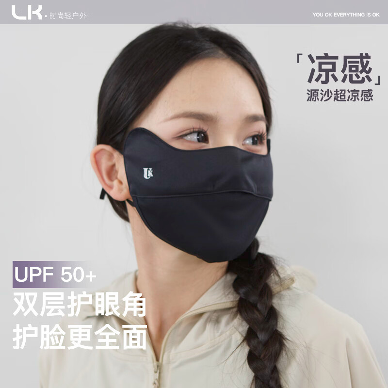 UK防晒口罩护眼角防紫外线
