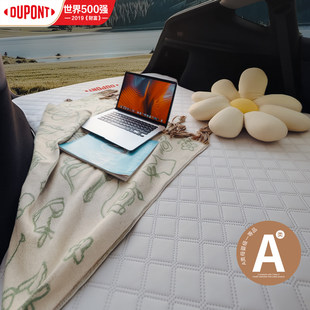 杜邦特斯拉焕新版ModelY自充气车载床垫专用床笠便携安装防污布套