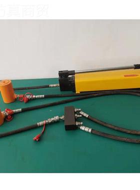 电动液压千斤分离式大位双作用长顶行0程立式重型分体式ABW5t吨10