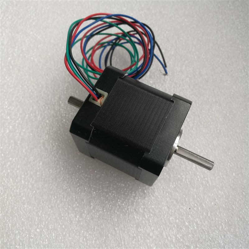42BYGH1.8二相双出轴步进电机 OK42STH48-1684B 双轴 48mm机身