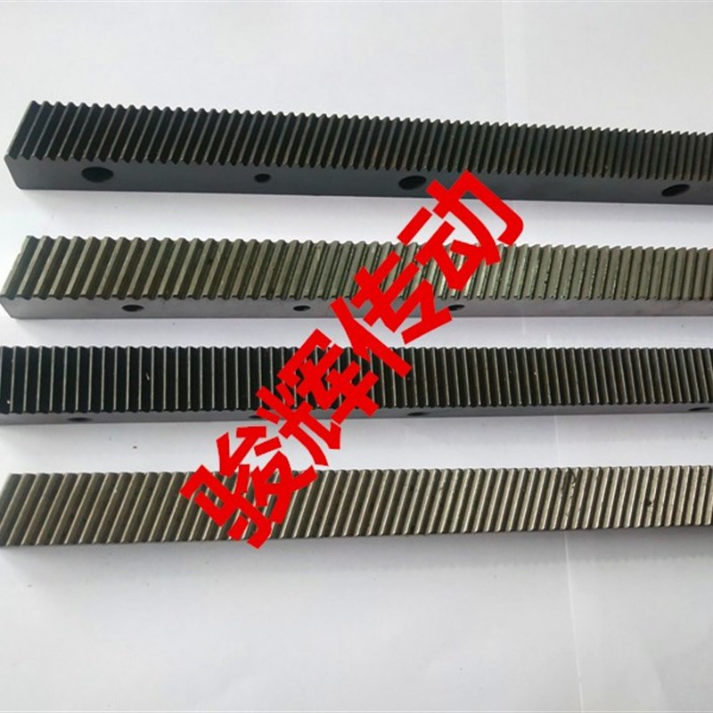 定做加工精铣斜齿条齿轮2模24*24 雕刻机齿条1.25模1.5模2模3模数