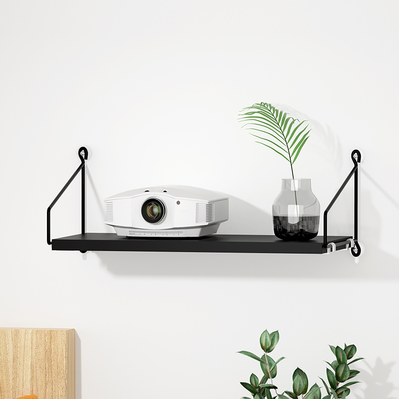 投影仪支架免打孔床头壁挂置物架放置台墙壁托架托盘架子墙上挂架