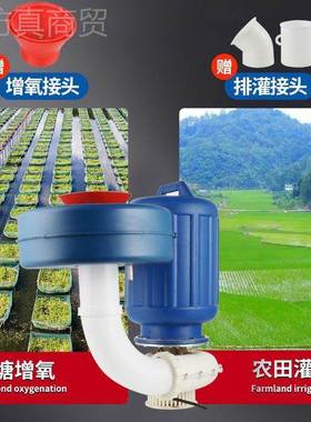 老式水两用增氧泵浮水泵鱼塘殖池塘排农QPE田灌抽溉水增氧机老养