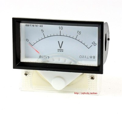 指针式直流电压表85C1715V30V20V50V100V150V250V300V机械表头