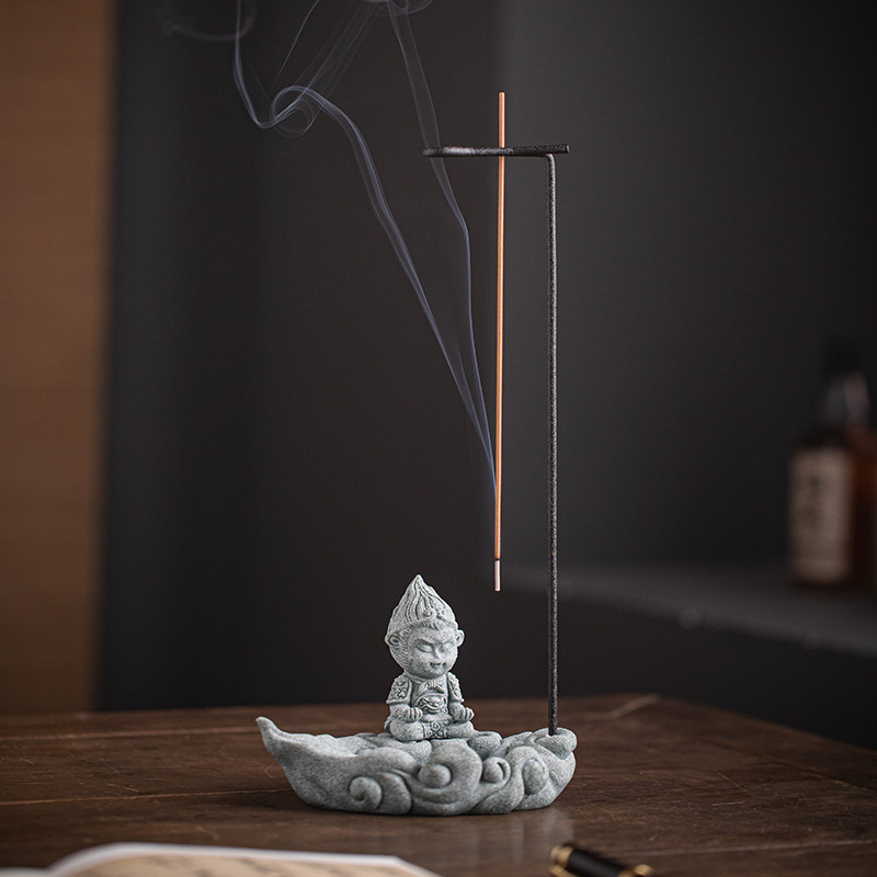 创意中式齐天大圣孙悟空茶宠摆件桌面茶几线香香插香薰炉倒挂香炉,清洗/食品/商业设备,洗车机,淘宝优惠券,粉丝福利购,淘宝优惠卷