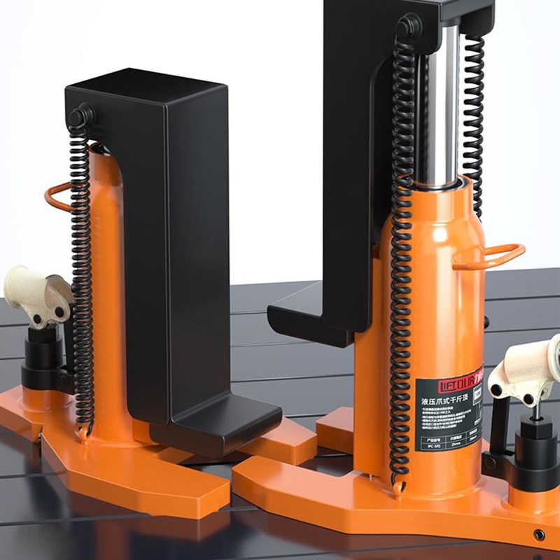 立式爪式千斤顶鸭嘴式小型钩式液压起道机低位油压10t 20T 30吨