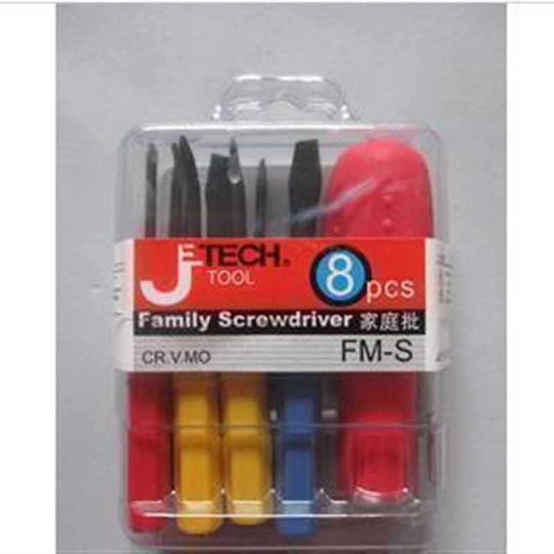 正品 捷科工具 JETECH 多用螺丝刀 中号家庭装螺丝批 FM-M