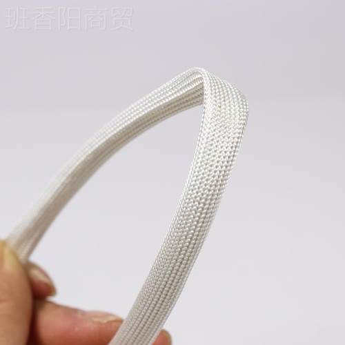 kt耐高温套定纹管璃维BME电纤线护套阻燃绝缘套管玻纤玻管管黄腊