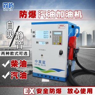 森屿大流量柴油加油机卷盘一体机车载汽油防爆加油机220V12V24V