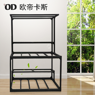 铝型材定制室内阳台块根植物花架摆放架植物架灯架龙舌兰多肉架子