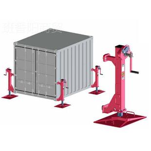 贯穿 角 16S9.10千8斤顶平支架集成在角柱中 EHW德国HAAOCN