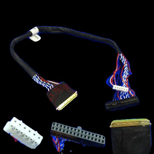 T-300Pro EDP信号测试线 4K屏线 EDP屏线 4路I-PEX 20453-40pin