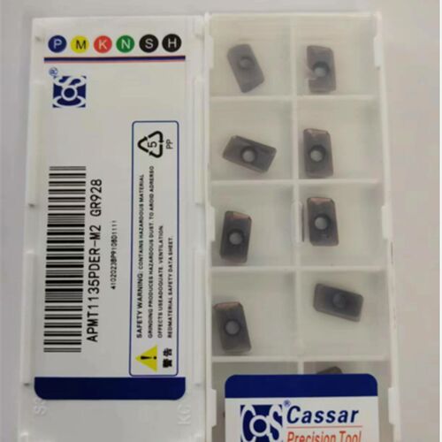 Cassar卡赛数控铣刀片APMT1135PDERM2 GR928 不锈钢包邮1604