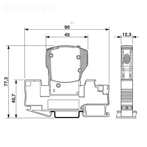 菲尼克器斯CB TM1 12A M1 P-2800855备断路设工小型YUW微型业