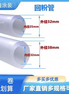 l大l旋风回收2用粉粉管静GRO电喷涂管静电粉末喷涂回管5mm*32mm