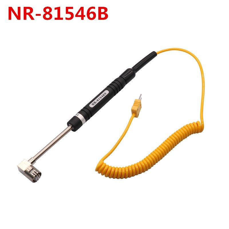 ANLI500度直角K型表面热电偶模具固体表面温度计探头NR81546B