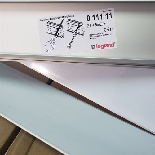罗格朗线槽铝合金线槽盖板DLP金属线槽盖板011111