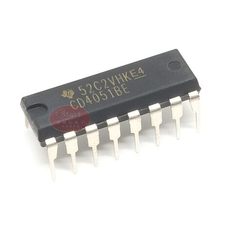 直插 进口 CD4051BE DIP-16 全新原装正品 接口 模拟开关 CD4051