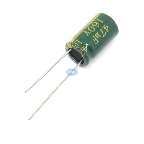 全新正品 160V47UF 体积10*17 高频 绿金 160V47 电解电容