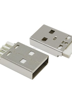USB-AM A公焊线 主体 2.0焊线USB公头 USBA公 AM焊线式 USB插头