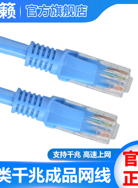 成品网线 6类千兆家庭寝室CAT6电脑路由器笔记本RJ45宽带网络连接
