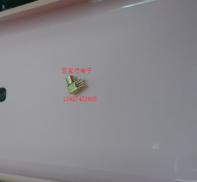 MMCX-KWE,MMCX弯头天线转接头 MMCX天线连接座 GPS插座 MMCX弯插