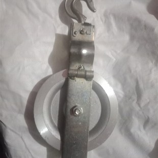 电力滑轮电缆滑轮放线滑轮 180铝制过线导线滑车 挂式 放线滑轮35