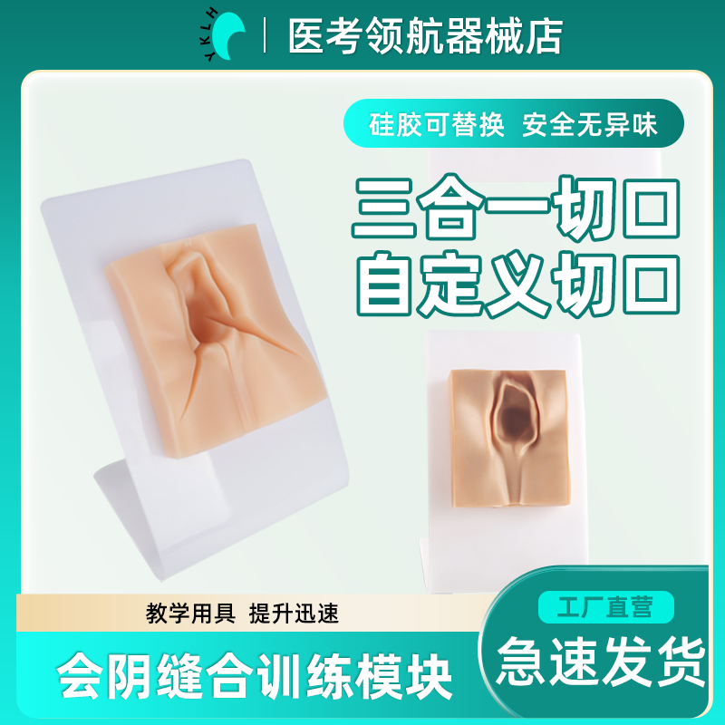 妇产科专业外阴缝合练习模型会阴缝合技能训练模块妇产科缝合训练