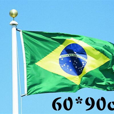 包邮 5号60*90cm 巴西国旗 各国国旗 Brazil flag 5号旗 五号旗