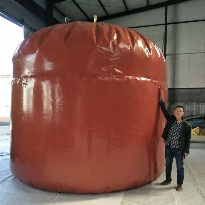 沼气池全套设备养殖场发酵罐储气袋新农村环保家用红泥软体沼气池