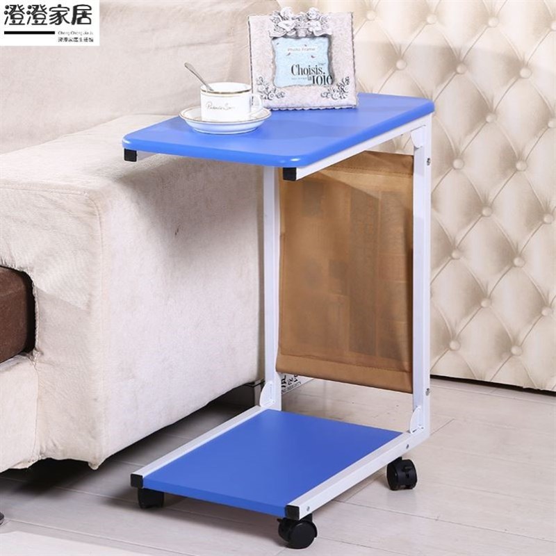 简约沙发小边几角几欧式床头边柜阳台小茶几可折叠小方桌迷你移动