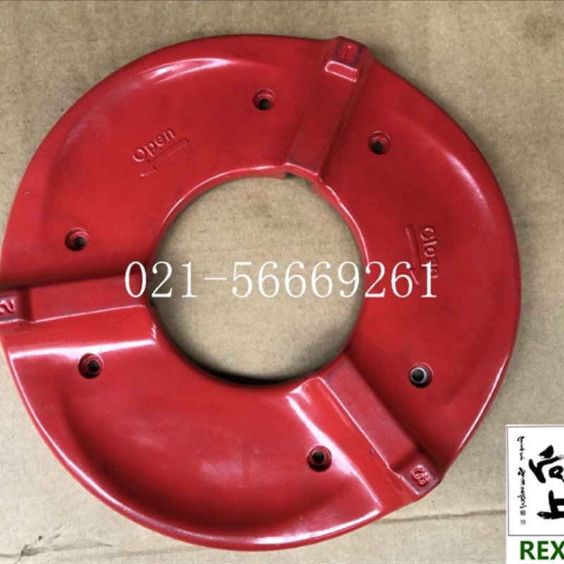 REX套丝机CN100A型后卡盘外壳外盘丝爪座N10312