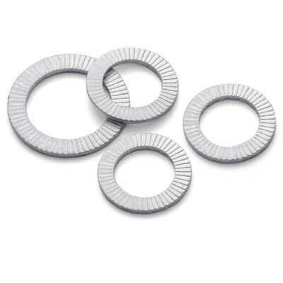 DIN25201达克罗双叠垫圈组合防震双面齿垫片3-36一套价格 5折