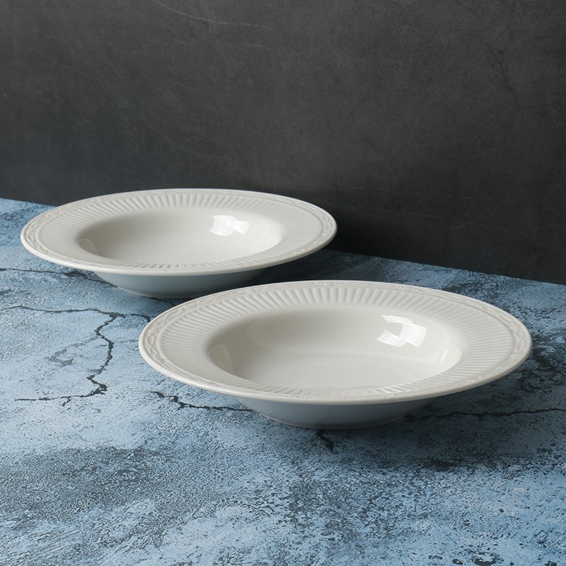 某牌原单】造型好看菜盘【高端新骨瓷】家用陶瓷水果意面沙拉盘子