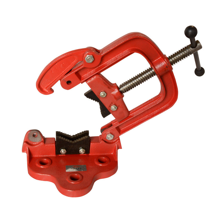 沪工龙门钳管钳虎压力台镀锌管钳台虎钳管子钳重型水管钳龙门架
