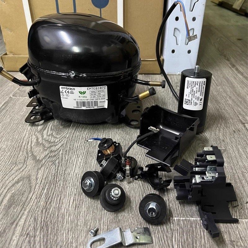 原装正品embraco 恩布拉科制冷压缩机 R134A EMTE6187Z  187W - 实物图