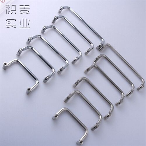 LS509 304不锈钢活动折叠拉手 工具箱设备箱柜门把手 抽屉柜拉手