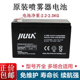 电动喷雾器电瓶12v农用大容量锂电池12伏灯音响门禁12v8v12ah电池