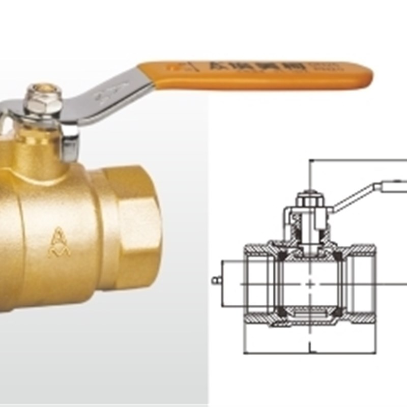 正品埃美柯298全通径黄铜耐高温直通蒸汽球阀DN20(6分3/4专卖店