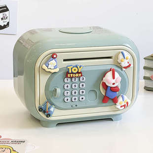 儿童存钱罐2025新款只进罐钱储密码锁可储蓄罐出可不储存新疆包邮