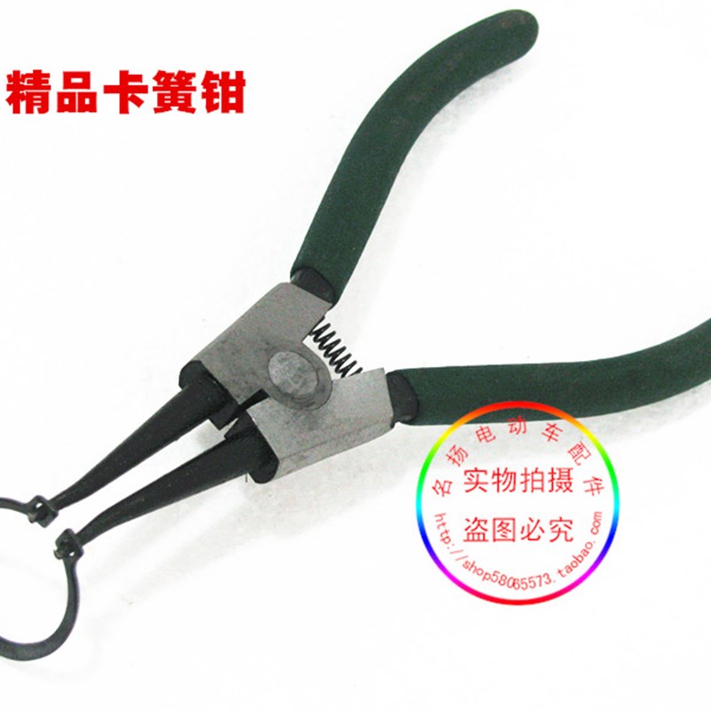 优质卡簧钳挡圈钳 碟刹上泵油封卡簧三轮车半轴卡簧专用拆装工具