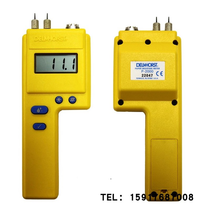 纸张湿度计P-2000纸张水分计美国DELMHORST测试纸板瓦楞纸和纸管