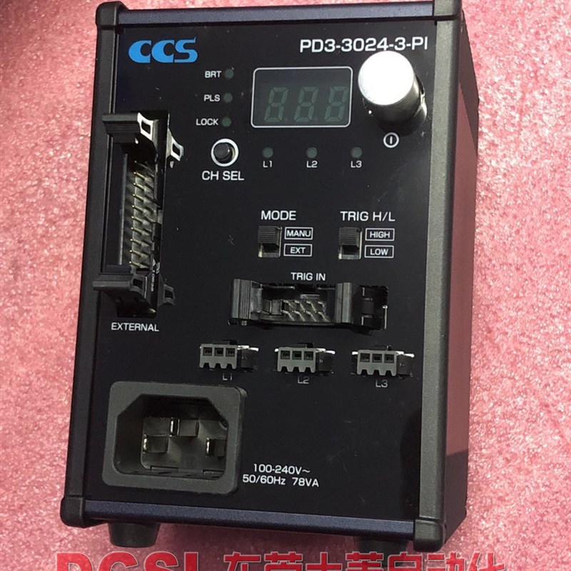 全新原装正品 CCS光源适配器 明暗度 调节器 PD3-3024-3-PI 现货