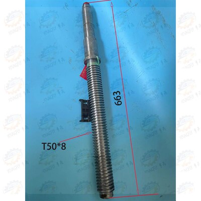 天水星火CW61100E CW61125E CW61140E车床尾座进给丝杆 螺母T50*8