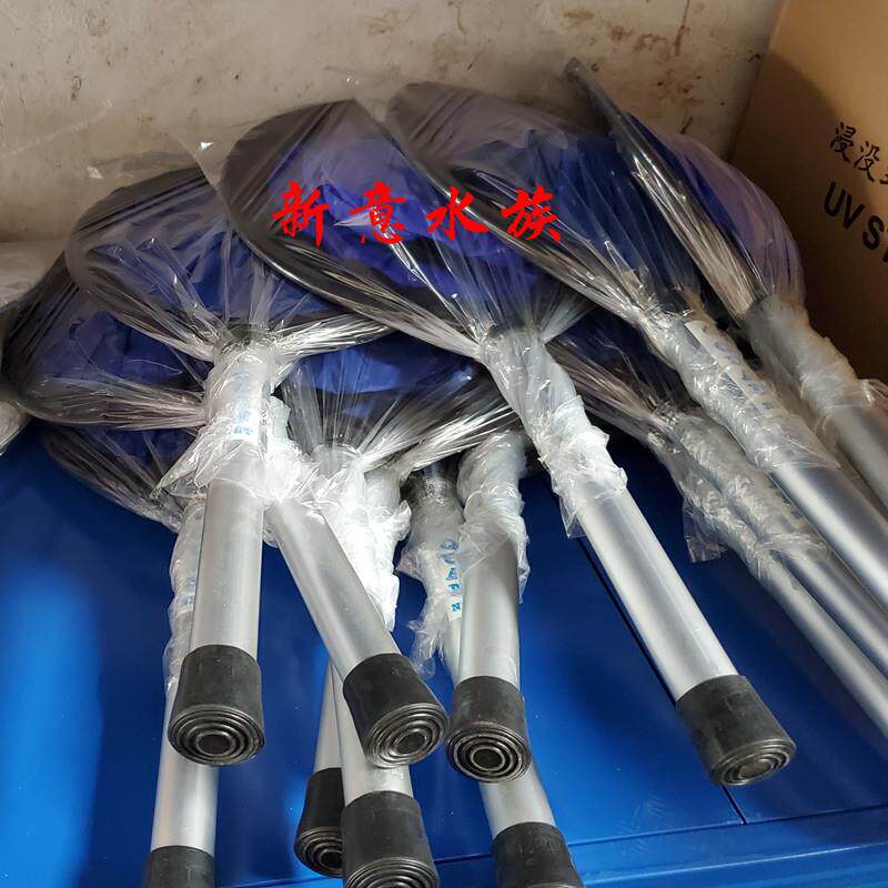 包邮渔场半透水神仙网鱼捞网捞龙鱼锦鲤鱼网圆型手抄网鱼缸兜布网