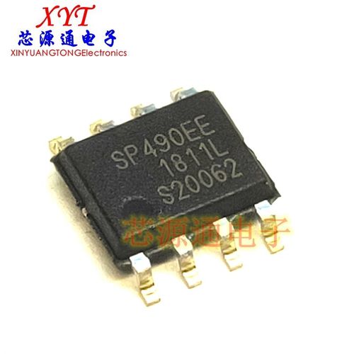 进口原装 SP490 SP490EEN  贴片SOP-8脚 全新SIPEX 收发器芯片IC