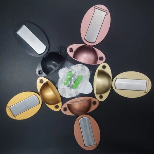 门吸免打孔卫生间地吸门挡门器防撞墙静音门碰强磁隐形门阻